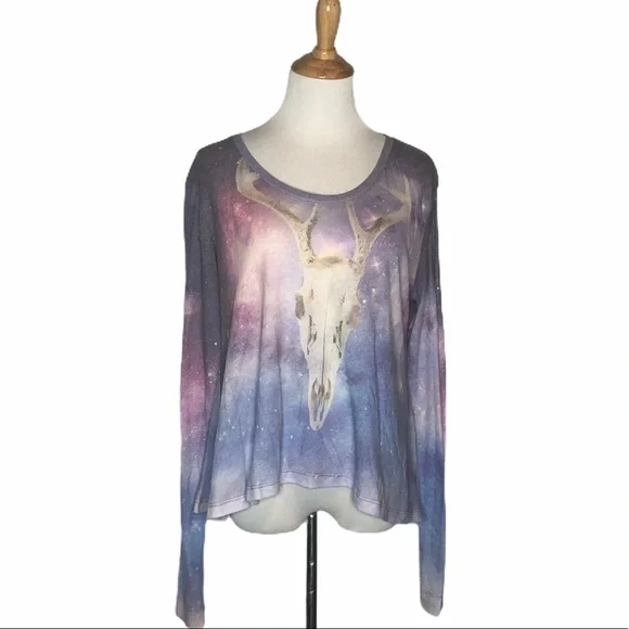 FINAL LASt CHANCE Like New Wildfox Desert Dreamer Long Sleeve Top s - Picture 3 of 12
